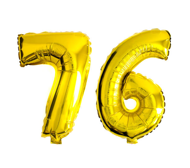 istock Balloon numbers isolated on white background with copy space 937306734