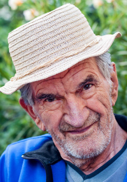 istock A portrait of a handsome, smiling elderly man 937319222