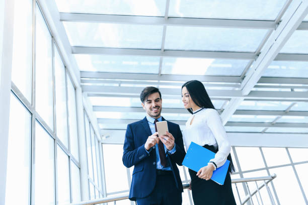 istock Business entrepreneur with his assistant 937323104