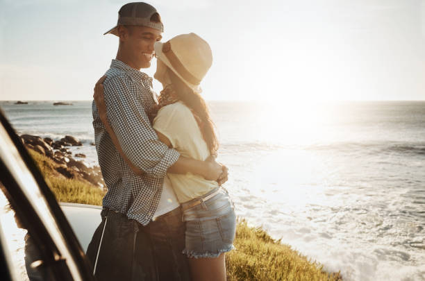 istock Road trips are perfect for a bit of romance 937326674