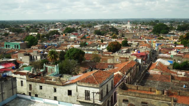 Aerial view of Camaguey, Cuba