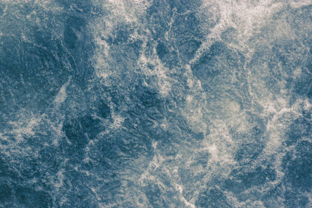 istock Abstract blue sea water with white foam and bubbles for background, natural summer background, pattern concept 937338828
