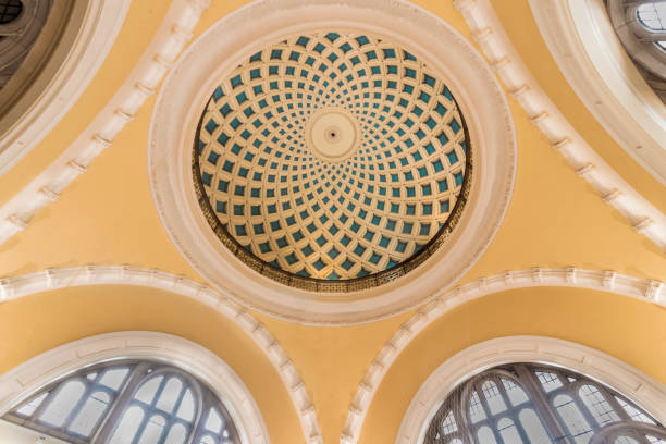 Domed ceiling from below at the University of Birmingham