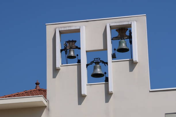 istock Three bells on top of a building 937350516