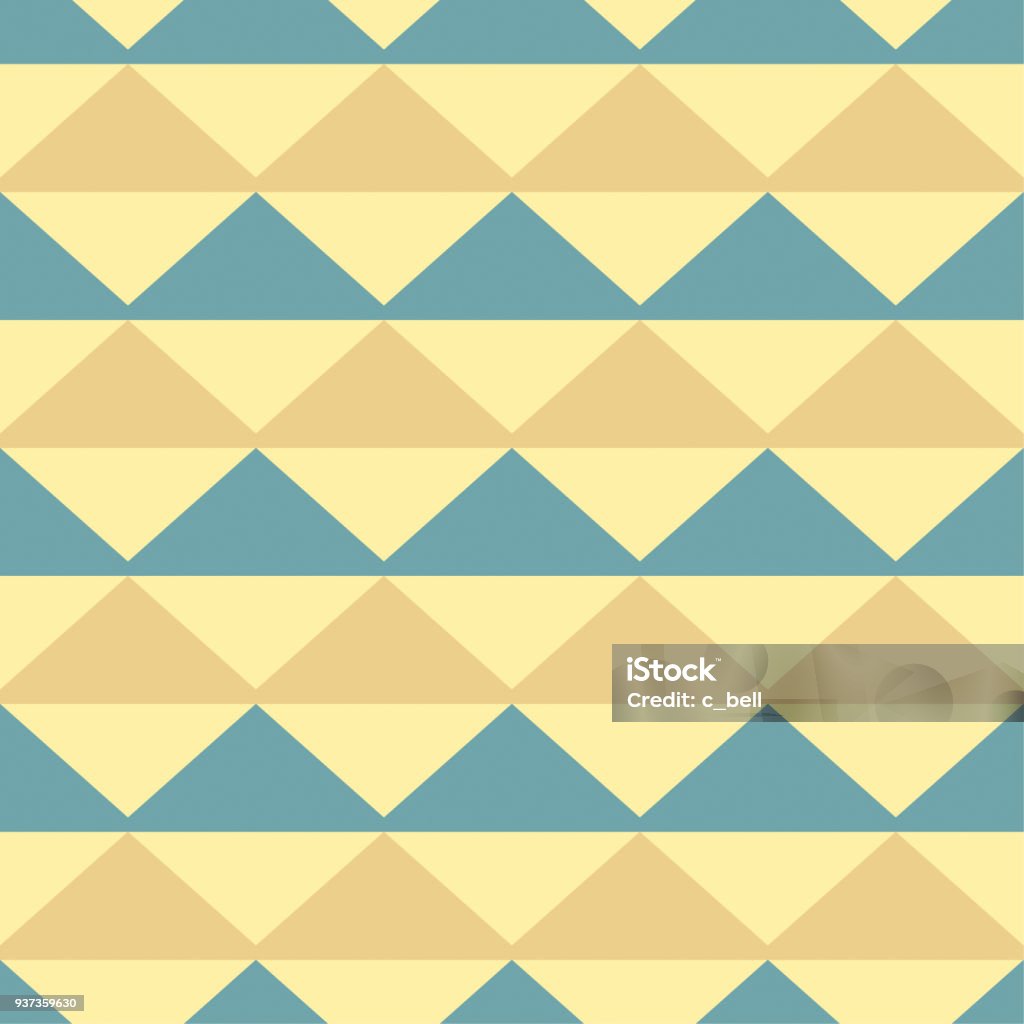 Triangle Pattern Stock Illustration - Download Image Now - Abstract ...
