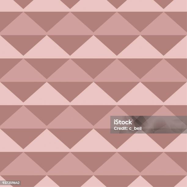 Pattern Triangles Two On Two Triangle Pattern Stock Illustration - Download Image Now - Geometric ...