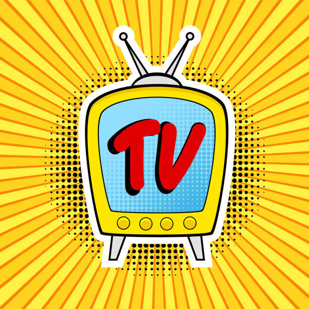 Tv In Cartoon Style With Bright Color Illustrations, Royalty-Free Vector Graphics & Clip Art - iStock Tv In Cartoon Style With Bright Color Illustrations, Royalty-Free Vector Graphics & Clip Art - iStock
