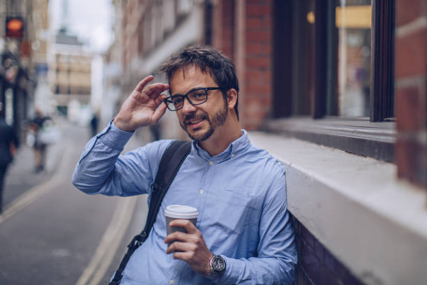 istock Man standing on the street 937364874