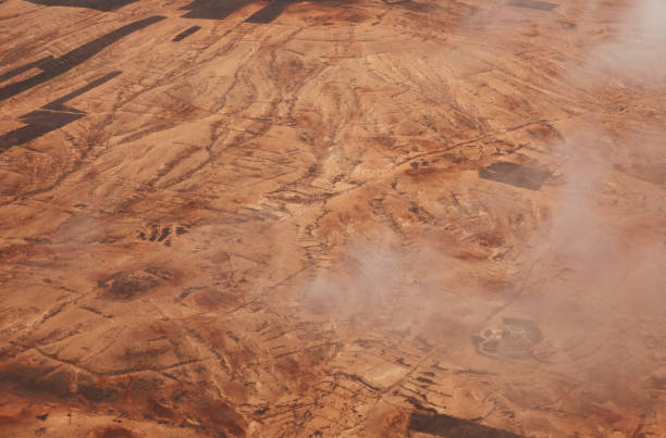 istock Aerial View Of Desert 937364932