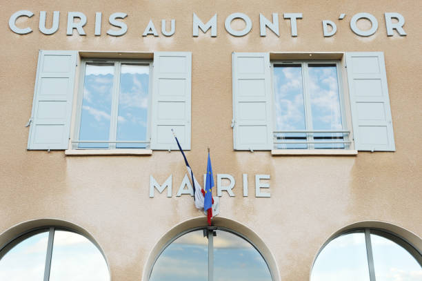 istock curis town hall at the Mont d'Or 937365280