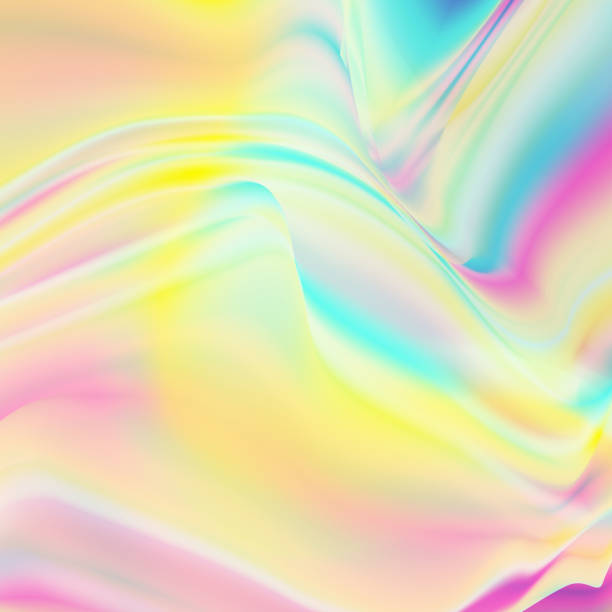 istock Holography Background Vector. Pastel Or Neon Color Texture. Ultraviolet Paper. Poster, Card, Fashion Design Illustration 937373826