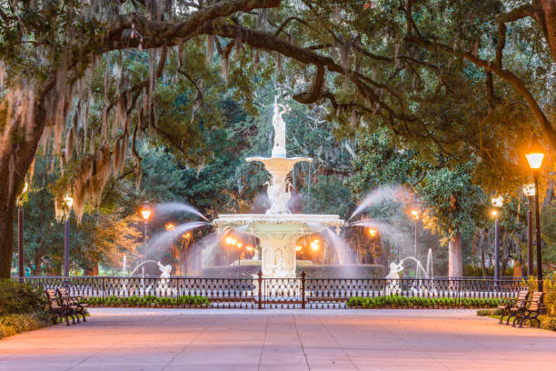 istock Forsyth Park, Savannah, Georgia 937379122