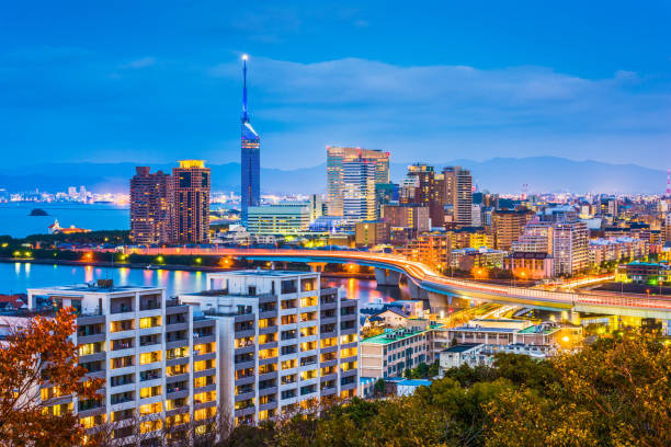 Fukuoka, Japan Skyline