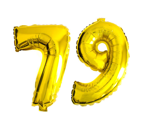 istock Foil helium balloon numbers 937383398