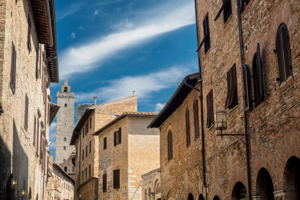 istock San Gimignano, Siena, at morning 937399216