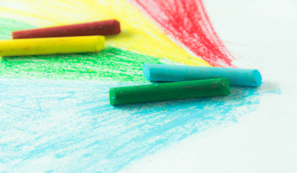 istock Colorful Oil pastel crayons 937414940