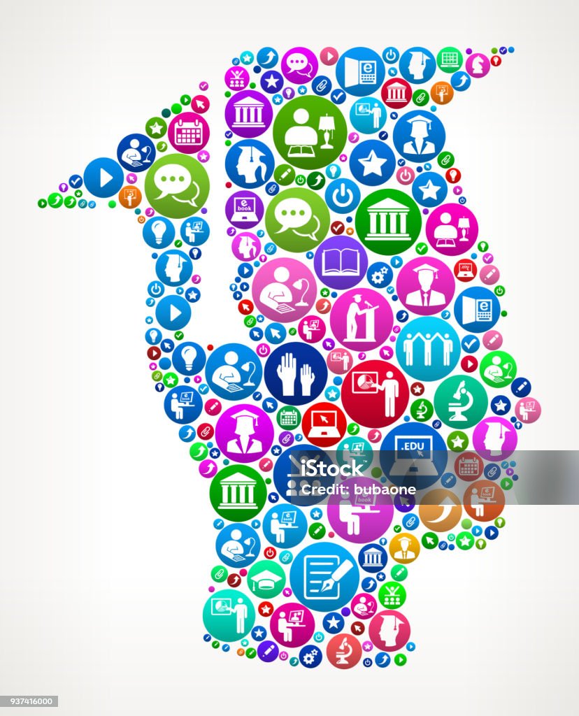 Graduation Face Vector Graduation Face Hat 2017 Stock Illustration - Download Image Now ...