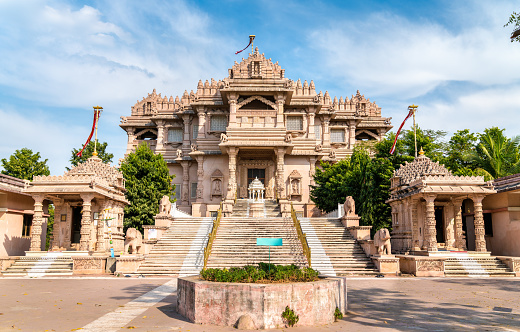 Borij Derasar, a Jain Temple in Gandhinagar - Gujarat State of India