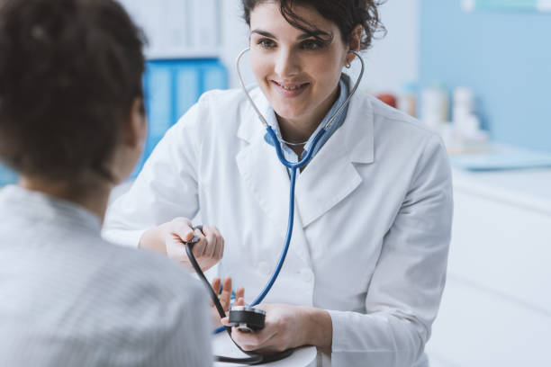 istock Doctor measuring blood pressure 937427228