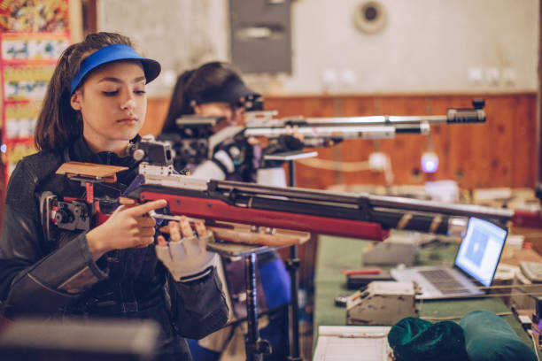 istock Sports rifle shooting 937440076