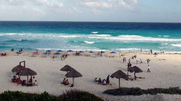 istock Cancun Playa Delfines Seashore View in Quintana Roo Mexico 937443770