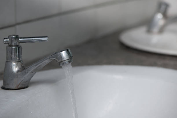istock open faucet, water tap, turn on faucet 937447370