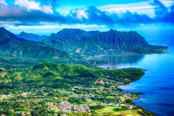 istock Aerial View of Oahu Hawaii 937465886