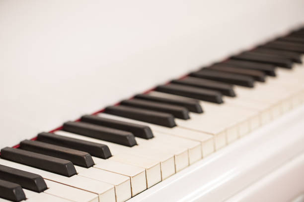 istock Piano keys viewed from above 937466756