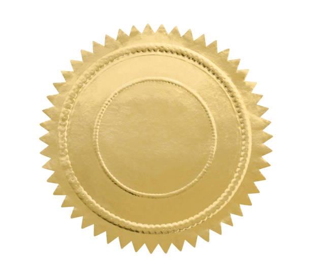 istock Vintage Gold Seal 937487896