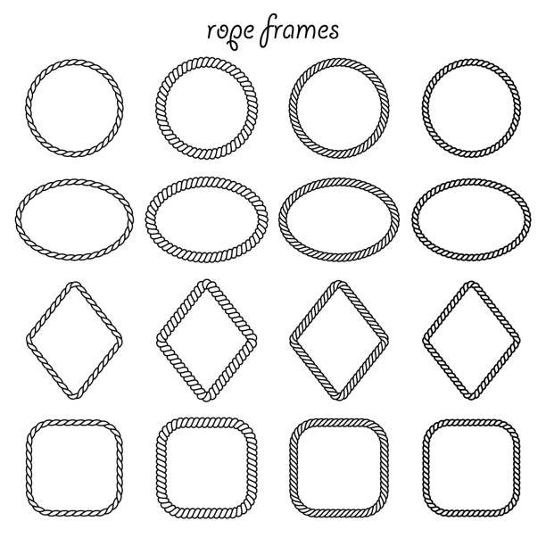 13,900+ Rope Frame Stock Illustrations, Royalty-Free Vector Graphics ...