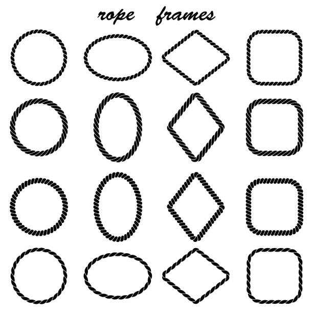 Oval Rope Pattern 520+ Oval Rope Frame Stock Photos, Pictures & Royalty-Free Images - iStock