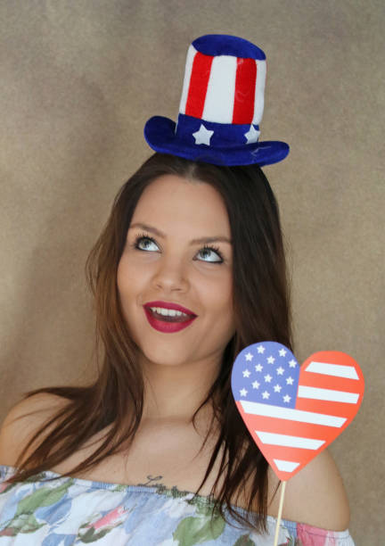 istock Patriotic Woman 937499742