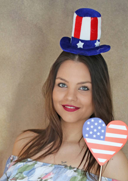 istock Patriotic Woman 937499764
