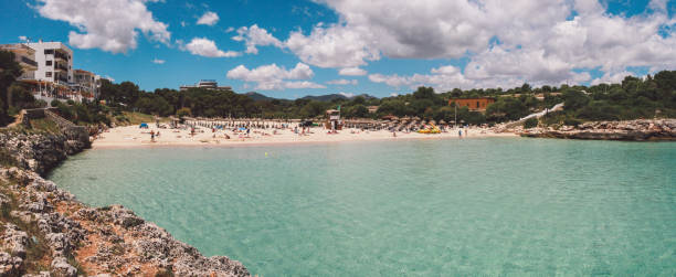 istock Panoramic View Of Beach Against Blue Sky 937514336