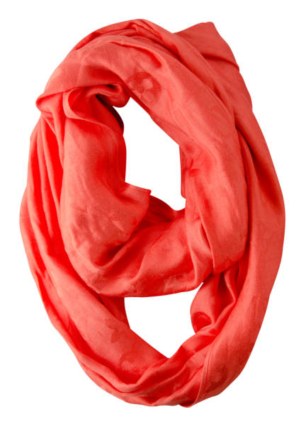 istock scarf summer. multicolored scarf. Scarf top view 937519718