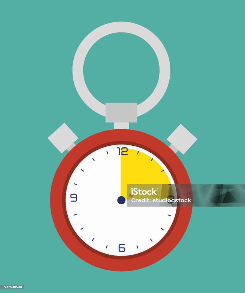 Timer Game Clock Stock Illustration - Download Image Now - Abstract ...