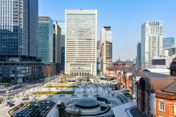 Tokyo Train Station Tokyo Train Station tokyo bullet train stock pictures, royalty-free photos & images