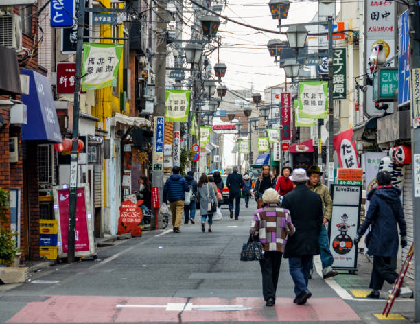 istock Street scene in Tokyo, Japan 937537056