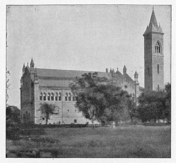 istock Memorial Church in Cawnpore, India - British Era 937542008