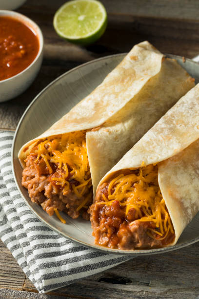 istock Homemade Bean and Cheese Burrito 937568238