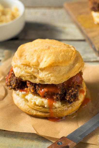 istock Homemade Honey Butter Chicken Biscuit 937568984