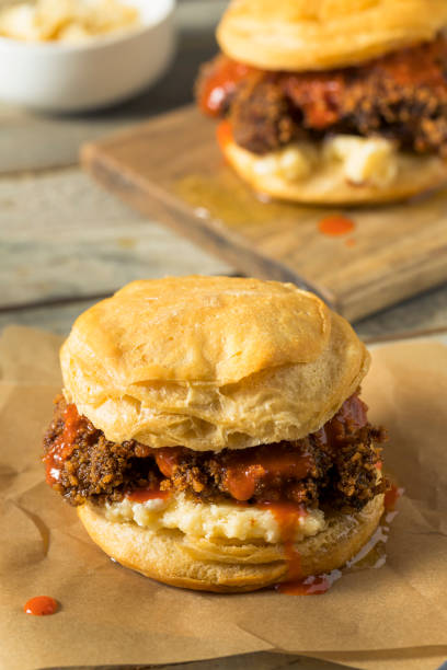 istock Homemade Honey Butter Chicken Biscuit 937569040