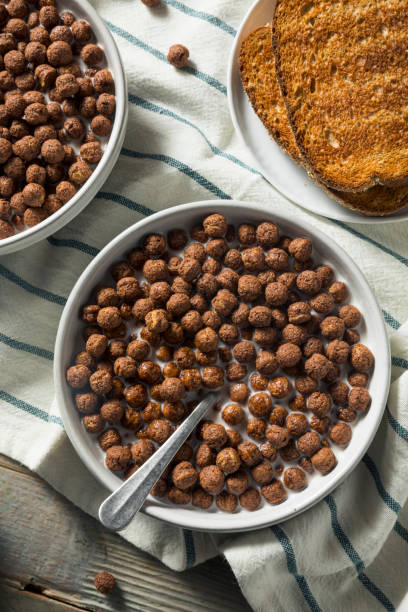 istock Sweet Cocoa Chocolate Sugar Cereal Puffs 937569230
