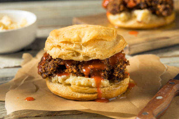 istock Homemade Honey Butter Chicken Biscuit 937571464