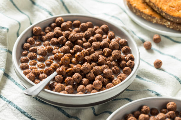 istock Sweet Cocoa Chocolate Sugar Cereal Puffs 937571758