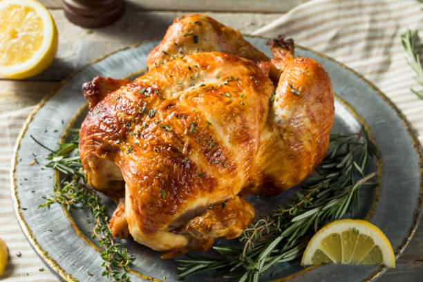istock Homemade Rotisserie Chicken with Herbs 937574590