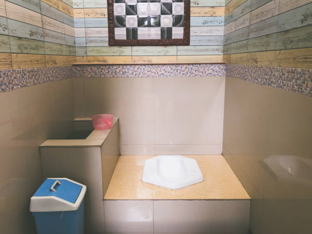 toaleta soft focus w miejscach publicznych. - toilet public restroom air freshener cleaning zdjęcia i obrazy z banku zdjęć