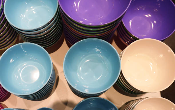 istock Top view of new bowls 937598244