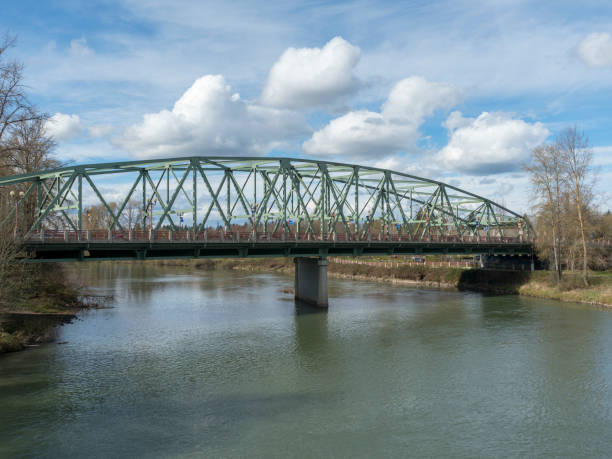istock Ferry Street Bridge Willamette River Eugene Oregon Coburg Road 937602378