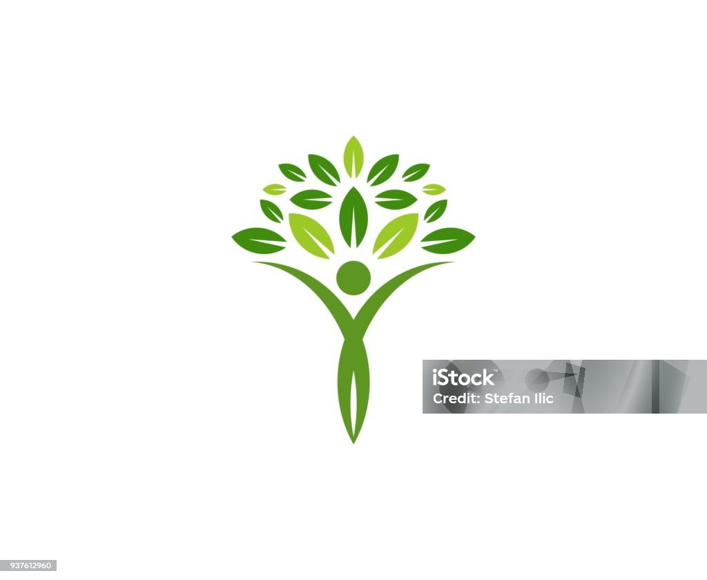 Tree icon This illustration/vector you can use for any purpose related to your business. Wellbeing stock vector